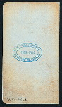 BANQUET [held by] ST. LOUIS HORSE SHOW ASSOCIATION [at] SAINT LOUIS CLUB (OTHER (CLUB);)