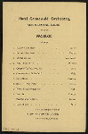 DINNER [held by] GRUNEWALD HOTEL [at] "NEW ORLEANS, LA" (HOTEL;)