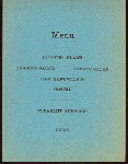 SMOKER [held by] ALBANY ZOUAVE CADETS [at] "ARMORY, [?ALBANY, NY?]" (OTHER (ARMORY);)