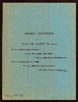 SMOKER [held by] ALBANY ZOUAVE CADETS [at] "ARMORY, [?ALBANY, NY?]" (OTHER (ARMORY);)