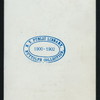 MENU [held by] C XIII C [at] "QUEEN CITY CLUB, [CINCINNATI, OH]" (OTHER (CLUB);)