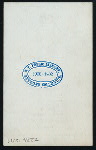 MENU [held by] C XIII C [at] "QUEEN CITY CLUB, [CINCINNATI, OH]" (OTHER (CLUB);)