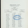 DINNER [held by] MERCHANT'S CLUB [at] NEW ALGONQUIN CLUB (CLUB)
