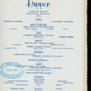 THANKSGIVING DINNER [held by] PLANTERS HOTEL [at]  (HOTEL;)