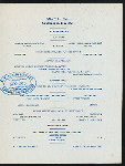 THANKSGIVING DAY DINNER [held by] STANTON HOUSE [at] CHATTANOOGA. TN ([?HOTEL/INN/RESTAURANT?];)