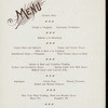 THANKSGIVING DAY DINNER [held by] PACIFIC MAIL S.S. CO. [at] "ON BOARD S.S. ""CHINA""" (SS;)