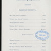 THANKSGIVING DAY DINNER [held by] CHICAGO BEACH HOTEL [at] "CHICAGO, IL" (HOTEL;)