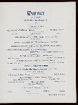 THANKSGIVING DAY DINNER [held by] CHICAGO BEACH HOTEL [at] "CHICAGO, IL" (HOTEL;)