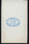 MENU [held by] NEW YORK CLUB [at] "[?NEW YORK, NY?]" (OTHER (CLUB);)