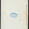 EIGHTH ANNUAL BANQUET [held by] MASSACHUSETTS HOTEL ASSOCIATION [at] "PARKER HOUSE, BOSTON,MA" (HOTEL)