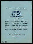 DINNER [held by] UNITED STATES NAVY [at] "U.S.FLAGSHIP KEARSARGE,NORTH ATLANTIC STATION,FORTRESS MONROE,VA" (SS;)