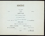 DINNER [held by] KEYSTONE POULTRY PIGEON AND PET STOCK ASSOCIATION OF PHILADELPHIA [at] "THE ALDINE,[PHILADELPHIA,PA?]" (HOTEL;)
