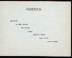 DINNER [held by] KEYSTONE POULTRY PIGEON AND PET STOCK ASSOCIATION OF PHILADELPHIA [at] "THE ALDINE,[PHILADELPHIA,PA?]" (HOTEL;)