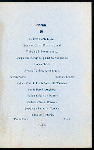 17TH ANNUAL BANQUET [held by] ALUMNI OF THE UNIVERSITY LAW SCHOOL [at] HOTEL SAVOY [NY?] (HOTEL;)
