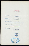 DINNER TO THE GRAND MASTER OF MASONS IN NEW YORK,M.W.CHARLES W.MEAD [held by] CRAFTSMAN'S CLUB [at]