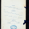DINNER TO THE GRAND MASTER OF MASONS IN NEW YORK,M.W.CHARLES W.MEAD [held by] CRAFTSMAN'S CLUB [at]