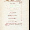 DINNER TO PROFESSOR GEORGE HOWARD WOODBERRY [held by] COLUMBIA COLLEGE STUDENTS [at] "[?COLUMBIA COLLEGE, NEW YORK, NY?]"