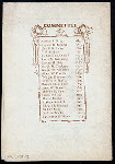 DINNER TO PROFESSOR GEORGE HOWARD WOODBERRY [held by] COLUMBIA COLLEGE STUDENTS [at] "[?COLUMBIA COLLEGE, NEW YORK, NY?]"