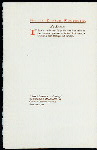 DINNER TO PROFESSOR GEORGE HOWARD WOODBERRY [held by] COLUMBIA COLLEGE STUDENTS [at] "[?COLUMBIA COLLEGE, NEW YORK, NY?]"