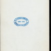 DINNER [held by] NEW ENGLAND SOCIETY IN THE CITY OF BROOKLYN [at] ART ROOMS OF THE ACADEMY OF MUSIC (OTHER (PRIVATE CLUB?))