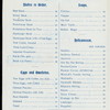 DAILY MENU [held by] CAFE SACHS [at] "86 CANAL STREET, NY" (REST;)