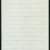 DAILY MENU [held by] CAFE SACHS [at] "86 CANAL STREET, NY" (REST;)