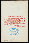 CHRISTMAS LUNCH [held by] COLONNADE RESTAURANT [at] "726 BROADWAY, NY" (REST;)