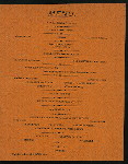 CHRISTMAS DINNER [held by] SAN JUAN HOTEL [at] "ORLANDO, FL" (HOTEL)