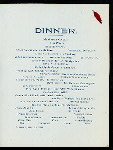 CHRISTMAS DINNER [held by] TULANE HOTEL [at] "NASHVILLE, TN" (HOTEL)