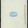 CHRISTMAS DINNER [held by] HOTEL VENDOME [at] "BOSTON, MA" (HOTEL;)