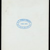 DINNER [held by] BALTIMORE AND OHIO RR [at] ROYAL BLUE LINE-WALDORF CAR (RR;)