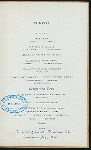 CHRISTMAS DINNER [held by] YE HOTEL COLONIAL [at] "CLEVELAND, OH" (HOTEL;)