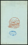 CHRISTMAS DINNER [held by] O. AND O.S.S. COPTIC [at] EN ROUTE ABOARD COPTIC? (SS?;)
