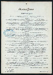 CHRISTMAS DINNER [held by] HOTEL PABST [at] "BROADWAY AND 42ND STREET, NY" (HOTEL;)
