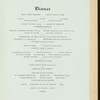 CHRISTMAN DINNER [held by] DAKOTA; THE [at] "NEW YORK, NY" (HOTEL;)