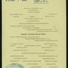 DINNER [held by] CONGRESS HALL [at] "SYRACUSE, NY" (HOTEL)