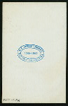 SUPPER [held by] ST. LOUIS CLUB [at] "ST. LOUIS, MO" (OTHER (CLUB);)