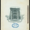 FIRST BANQUET, THE [held by] COLUMBIA CLUB OF INDIANAPOLIS [at] "COLUMBIA CLUB, INDIANAPOLIS, OH" (OTHER (CLUB);)
