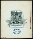 FIRST BANQUET, THE [held by] COLUMBIA CLUB OF INDIANAPOLIS [at] "COLUMBIA CLUB, INDIANAPOLIS, OH" (OTHER (CLUB);)