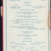 NEW YEARS DAY DINNER [held by] GRISWOLD HOUSE [at] "DETROIT, MI" (HOTEL;)
