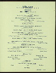 NEW YEARS DAY DINNER [held by] CHICAGO BEACH HOTEL [at] "CHICAGO, IL" (HOTEL;)