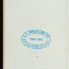 BANQUET TO VISITING CITIZENS OF KNOXVILLE [held by] NASHVILLE CHAMBER OF COMMERCE [at] "DUNCAN HOTEL,[NASHVILLE,TN?]" (HOTEL;)