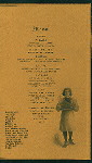 22ND ANNUAL BANQUET [held by] HOTEL ASSOCIATION OF NEW YORK CITY [at] "DELMONICO'S, NY" (HOTEL;)