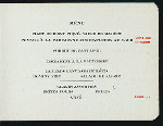 DINNER [held by] PRUDENTIAL LIFE INSURANCE CO. [at] "WALDORF-ASTORIA HOTEL, NEW YORK, NY" (HOTEL;)