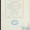 THIRTEENTH ANNUAL DINNER [held by] CONNECTICUT TYPOTHETAE [at] "TONTINE HOTEL, [NEW HAVEN, CT]" (HOTEL;)