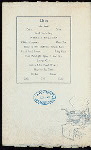 THIRTEENTH ANNUAL DINNER [held by] CONNECTICUT TYPOTHETAE [at] "TONTINE HOTEL, [NEW HAVEN, CT]" (HOTEL;)