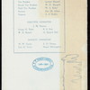 THIRTEENTH ANNUAL DINNER [held by] CONNECTICUT TYPOTHETAE [at] "TONTINE HOTEL, [NEW HAVEN, CT]" (HOTEL;)