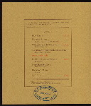 FOURTEENTH ANNUAL BANQUET [held by] CHICAGO TYPOTHETAE [at] "GRAND PACIFIC HOTEL, CHICAGO, IL" (HOTEL)