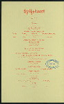 SIXTEENTH ANNUAL DINNER [held by] HOLLAND SOCIETY OF NEW YORK [at] "WALDORF-ASTORIA HOTEL, NEW YORK, NY" (HOTEL;)