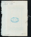 SIXTIETH ANNIVERSARY BANQUET [held by] BROADWAY TABERNACLE [at] "[?NEW YORK, NY?]"